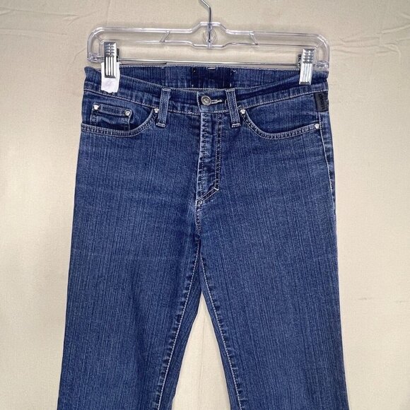 Vintage Versace Signature Jeans Straight Leg Low Rise Medusa Head Logo Womens 26 - Picture 3 of 15